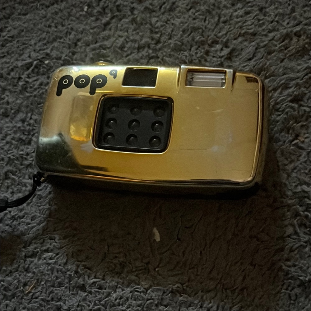 pop Gold Film Photography Camera